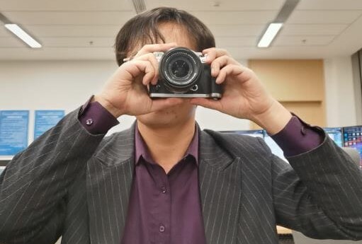 Record the moment with the camera.